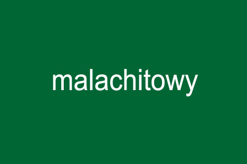 Malachitowy